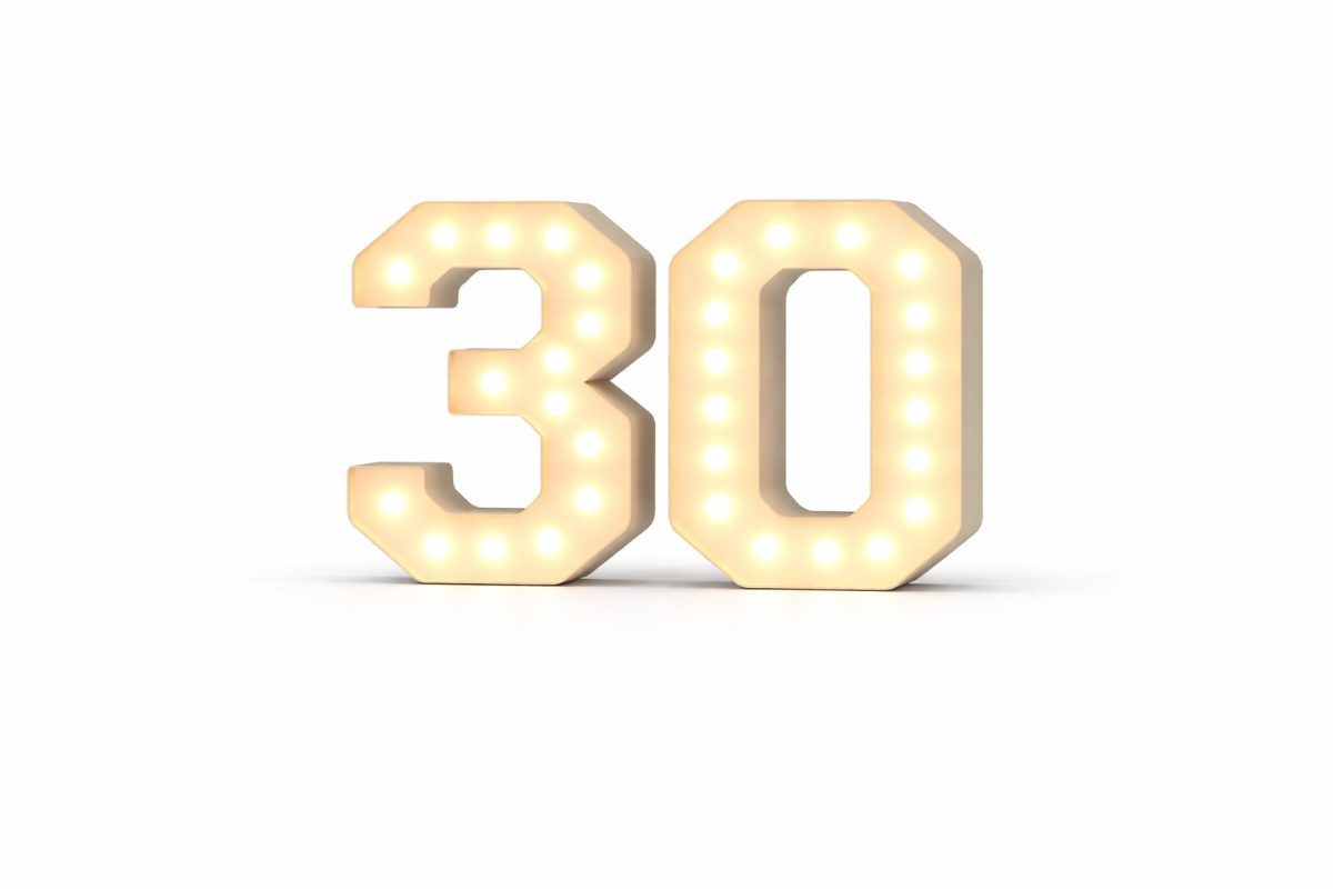 30 Marquee Number Rentals