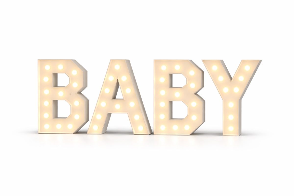Baby Marquee Letter Rentals