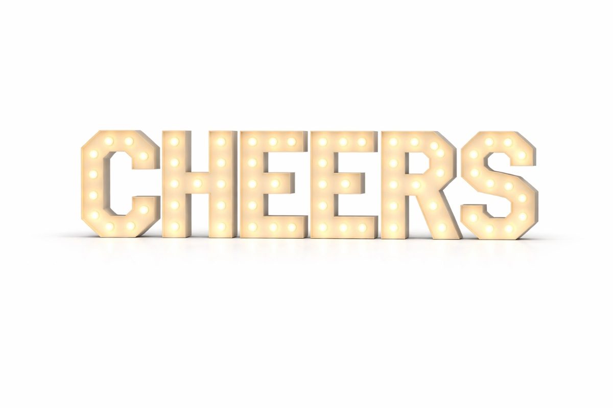 Cheers Marquee Letter Rentals