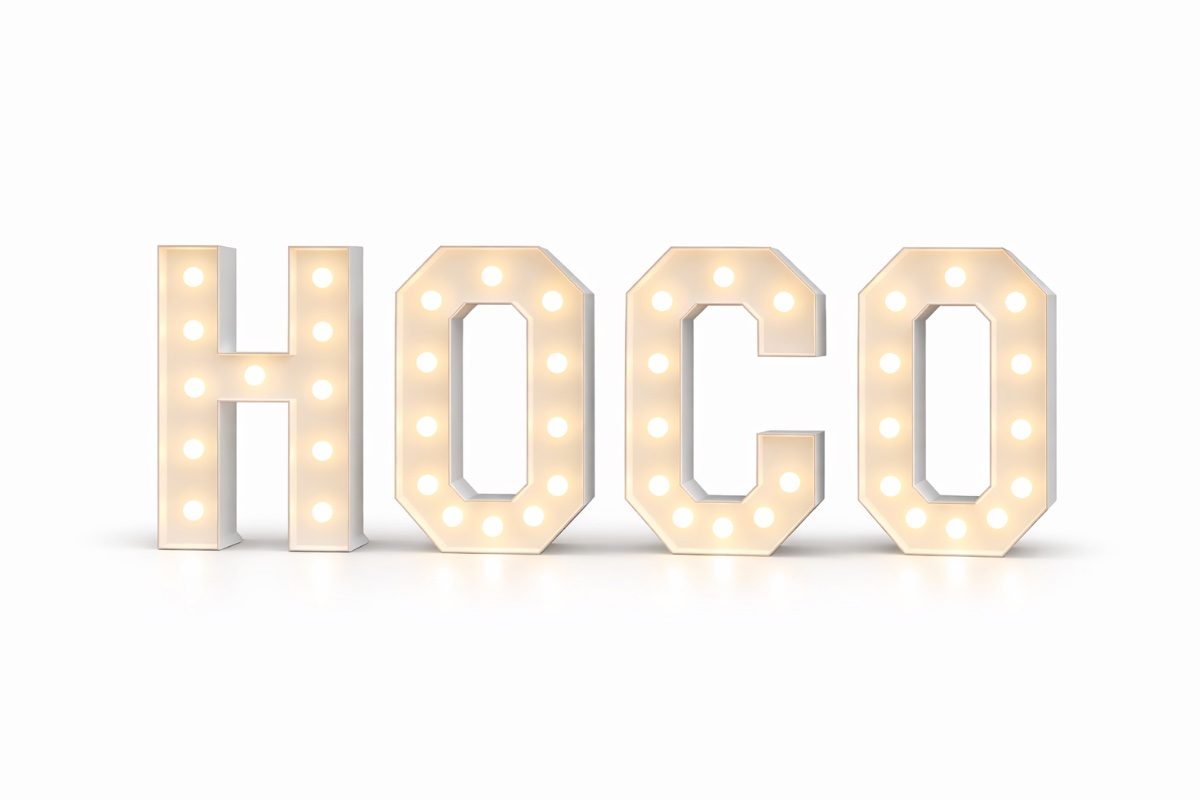 HOCO Marquee Letter Rentals
