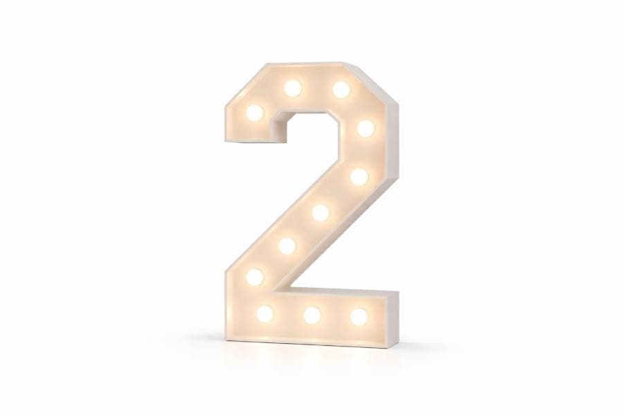 marquee-light-up-number-2-rental-chicago