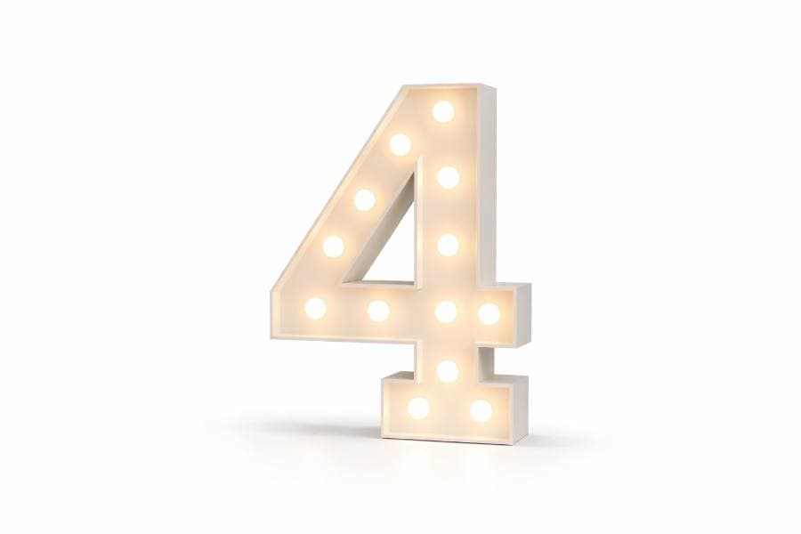 marquee-light-up-number-4-rental-chicago