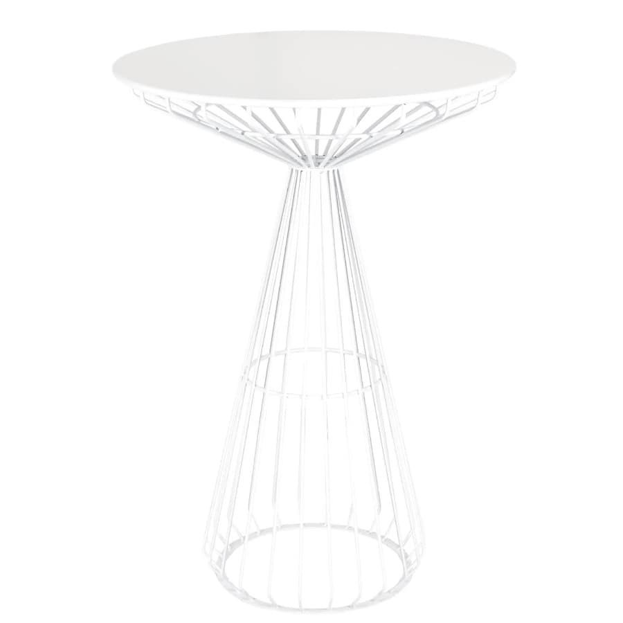 white-wire-cocktail-table-rental-chicago